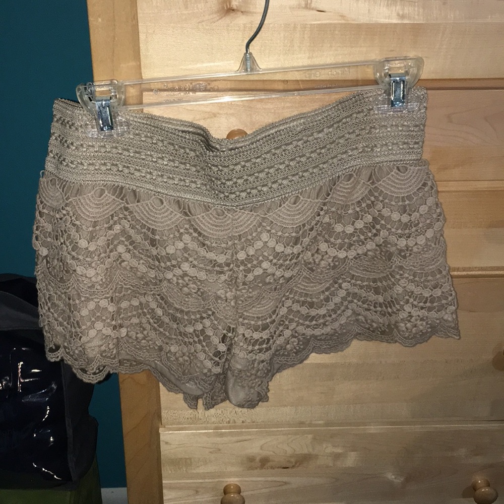 Tan shorts